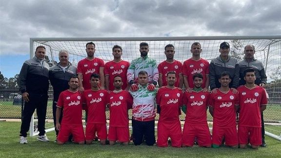 صعود تیم فوتبال ۷ نفره ایران به فینال قهرمانی آسیا و اقیانوسیه
