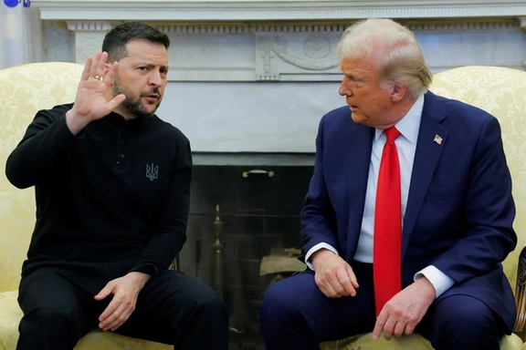 Trump and Zelenskyy in the White House