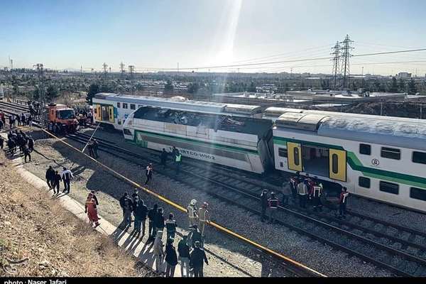 Several People Injured After Train Collision On Tehran Metro
