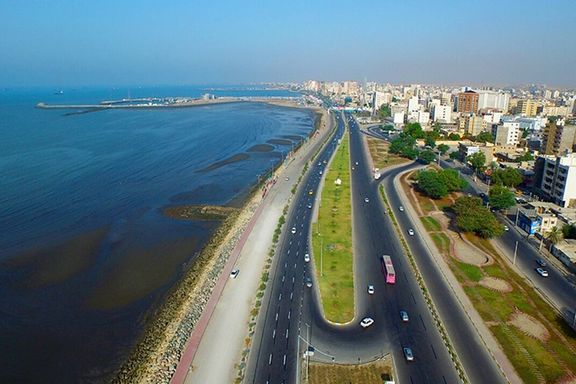 The port city of Bandar Abbas
