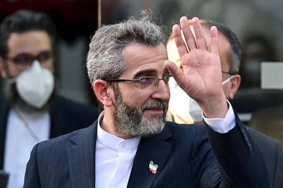Iran's lead nuclear negotiator, Ali Bagheri Kani in Vienna. Undated