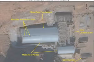 ایران در سایت «طالقان ۲» سازهای مشابه محفظه انفجاری هستهای ساخته است