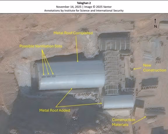 ایران در سایت «طالقان ۲» سازهای مشابه محفظه انفجاری هستهای ساخته است