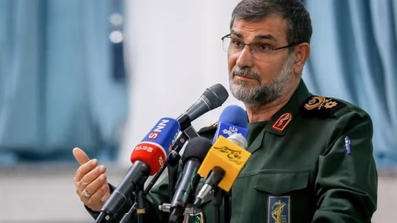 Alireza Tangsiri, the commander of the IRGC navy