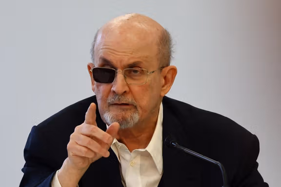 Salman Rushdie in October 2023