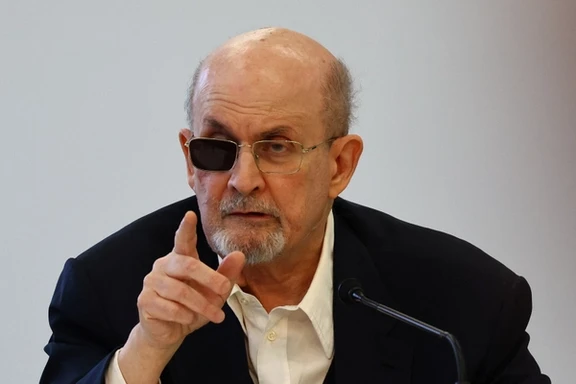 Salman Rushdie in October 2023