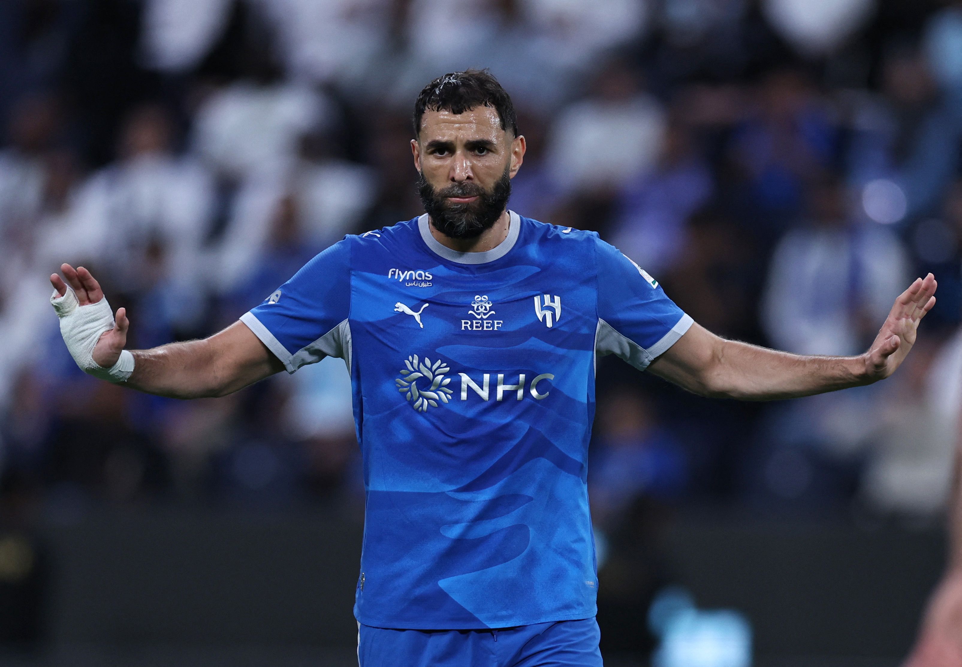 بنزما از الهلال جدا می‌شود، اما قصد بازنشستگی ندارد