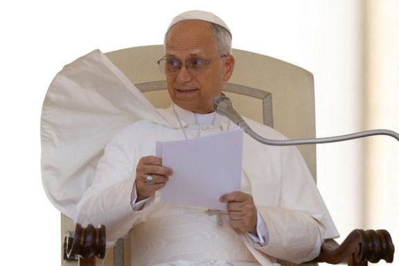 Pope Leo XIV holds a general audience in St. Peter's Square, at the Vatican, June 25, 2025.