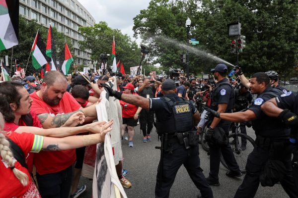 Iran's Khamenei slams US over handling pro-Palestine protests