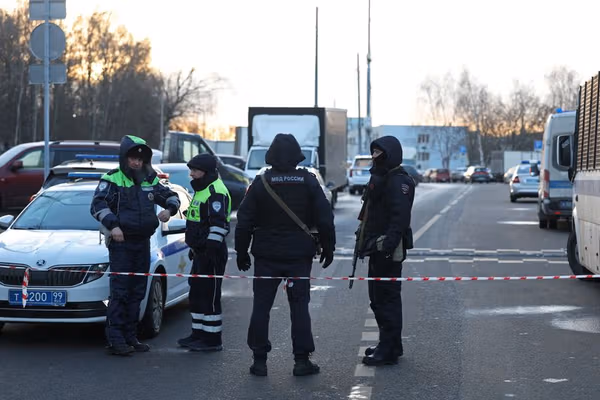 دو افسر پلیس و یک تن دیگر در انفجار بمب در مسکو کشته شدند