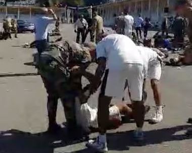 حمله پهپادی به یک دانشکده نظامی در سوریه؛ دستکم ۱۱۶ نفر کشته شدند