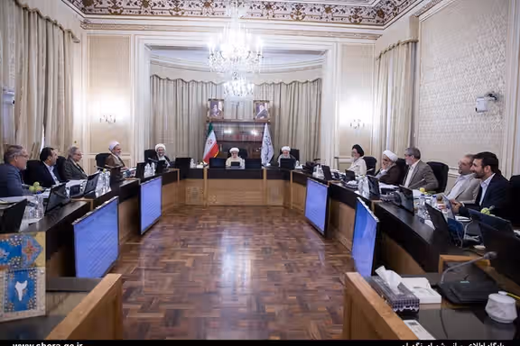 A session of Iran's Guardian Council