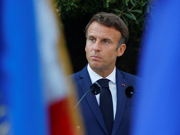 مکرون در الجزایر: توافق هستهای با ایران همه مشکلات را حل نمیکند