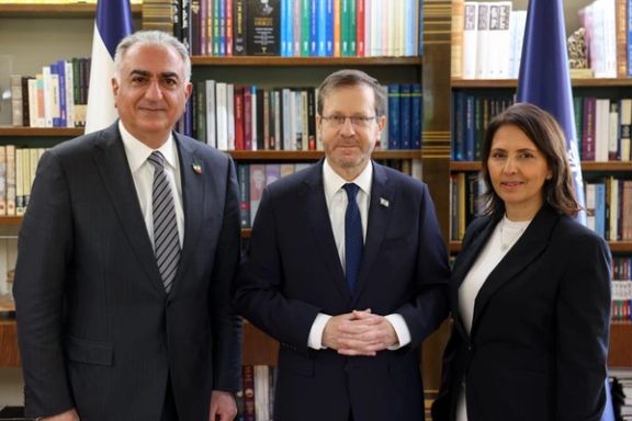 دیدار شاهزاده رضا پهلوی با رییسجمهوری اسرائیل؛ «جمهوری اسلامی عامل کشتار در منطقه است»