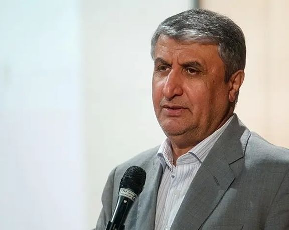 The head of the Atomic Energy Organization of Iran, Mohammad Eslami
