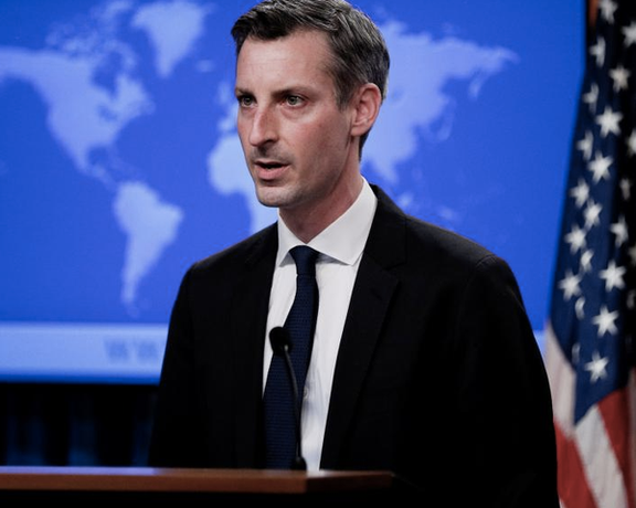 سخنگوی وزارت خارجه آمریکا درباره کمک روسیه به جمهوری اسلامی در برابر خیزش سراسری هشدار داد