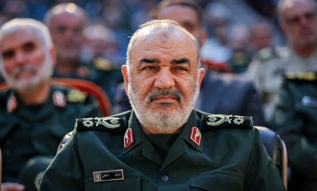 Hossein Salami, the Commander of the Revolutionary Guard (IRGC)