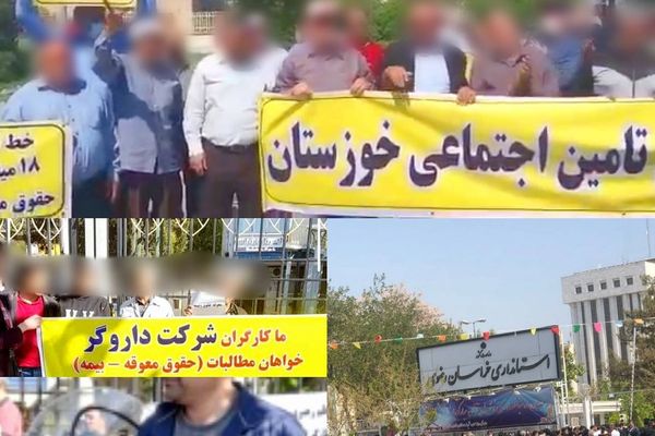 تجمعات احتجاجية واسعة في 3 مدن إيرانية.. وإعادة اعتقال المتحدث باسم نقابة المعلمين
