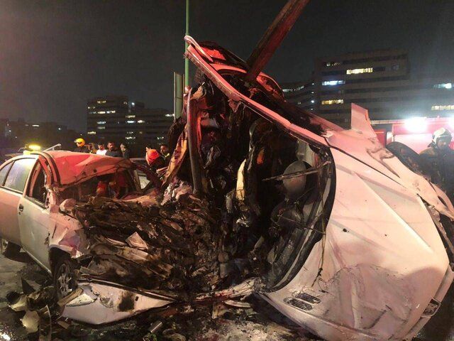 جوانان ۲۰ تا ۳۰ ساله، بیشترین قربانیان تصادفات مرگبار شهری تهران در آبان‌ماه