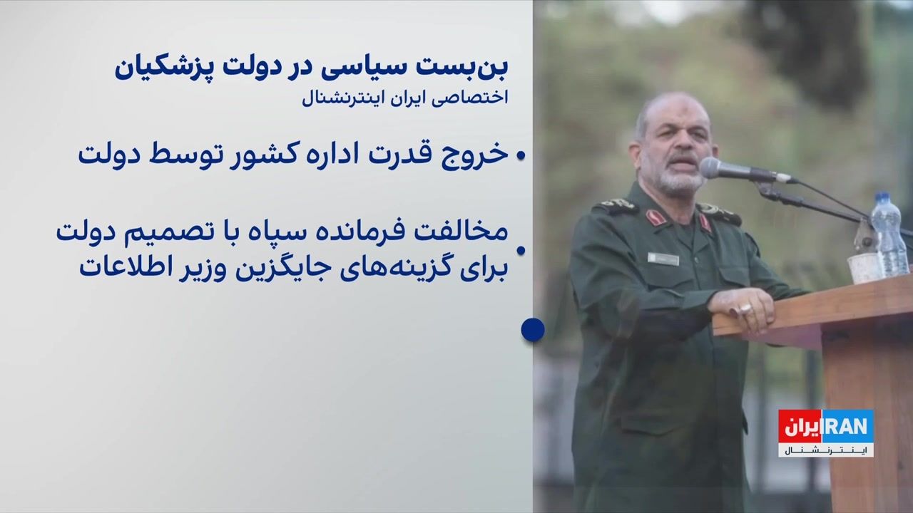 گزارش‌‌‌ها از بن‌بست سیاسی در دولت پزشکیان