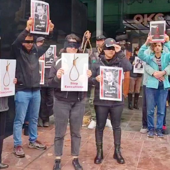 تجمع عالمي للإيرانيين ضد الإعدامات.. والمتظاهرون يرددون: جمهورية الإعدام عدو لكل إيراني