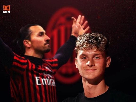مکس در تیم روسونری؛ قرارداد رسمی فرزند زلاتان ابراهیموویچ با آث میلان