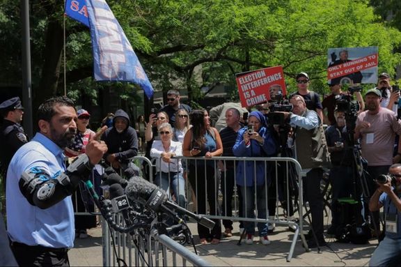 Kash Patel, Manhattan, New York City, May 20, 2024.