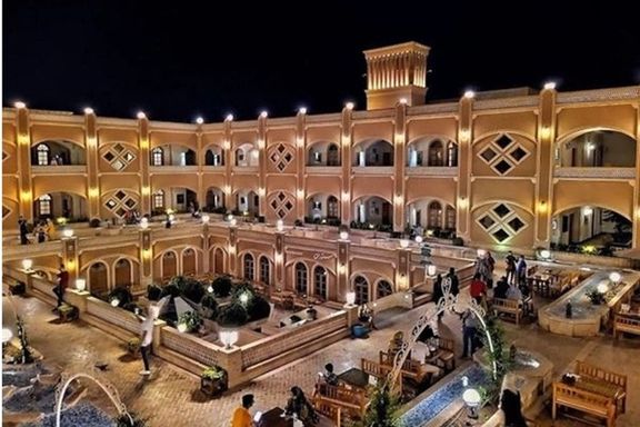 A hotel in the central city of Yazd