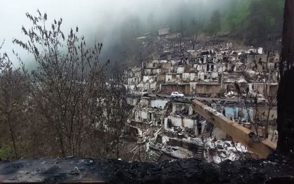 آتشسوزی روستای امامزاده ابراهیم دهها میلیارد خسارت به بار آورد