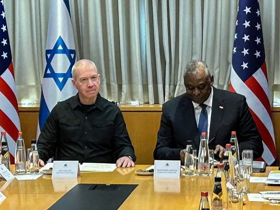 وزیران دفاع آمریکا و اسرائیل درباره حفاظت از غیرنظامیان در رفح گفتوگو کردند