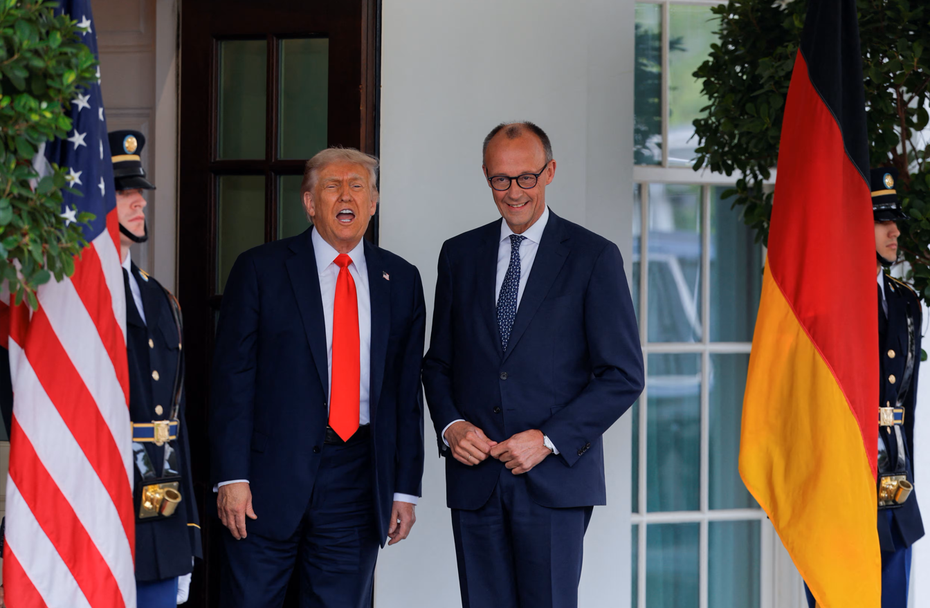 ترامپ به صدراعظم آلمان: اگر تهران به سلاح هسته‌ای دست یابد جهان را به گروگان می‌گیرد