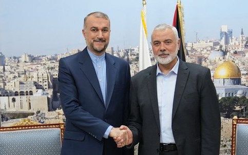 وزير الخارجية الإيراني لهنية: نتنياهو وصل إلى نهايته ويكافح من أجل البقاء