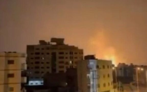 ارتش اسرائیل در واکنش به شلیک چند راکت از نوار غزه، تاسیسات حماس را هدف قرار داد
