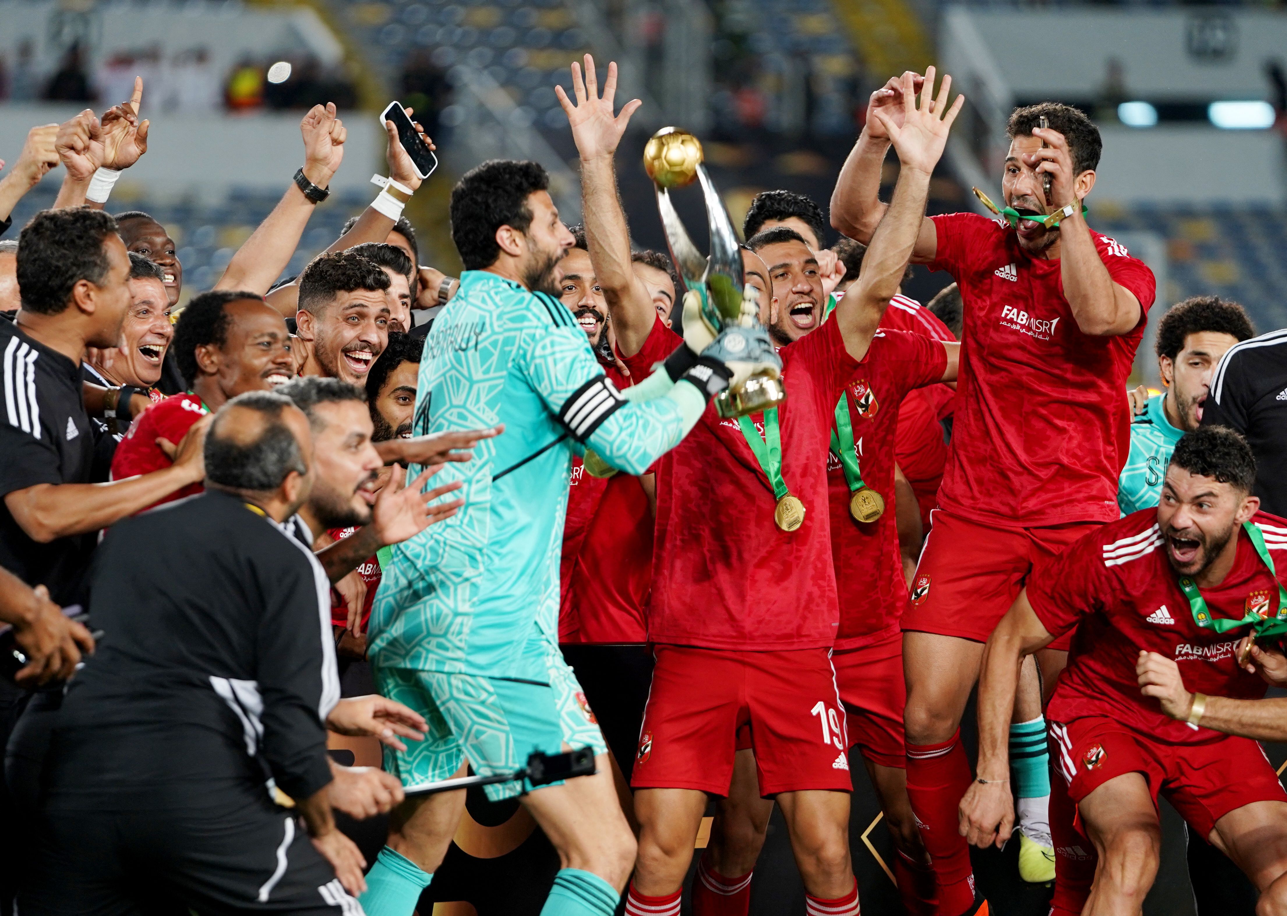 الاهلی مصر برای یازدهمین بار قهرمان لیگ قهرمانان آفریقا شد
