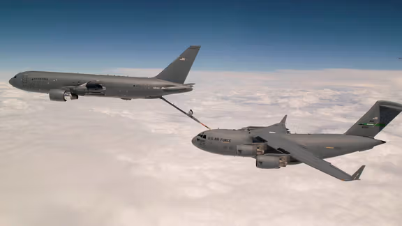تعداد بیسابقهای از سوخترسانهای نیروی هوایی آمریکا راهی اروپا میشوند