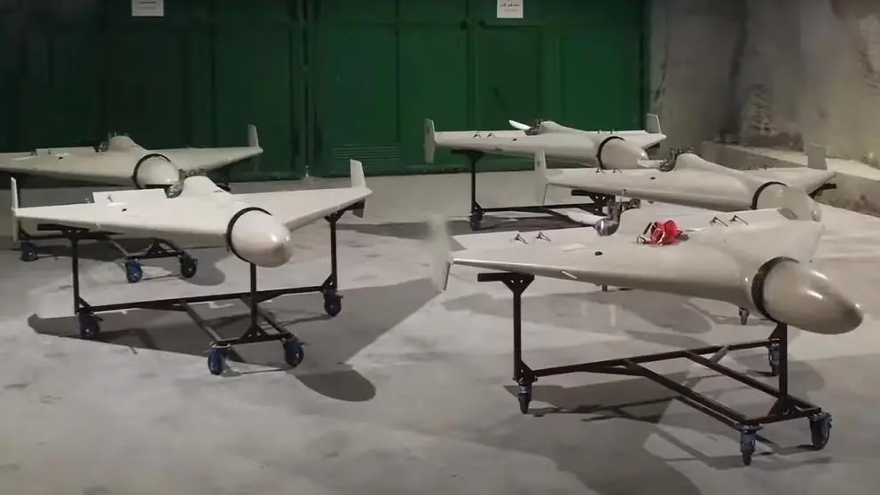 Several Iranian Shahed drones