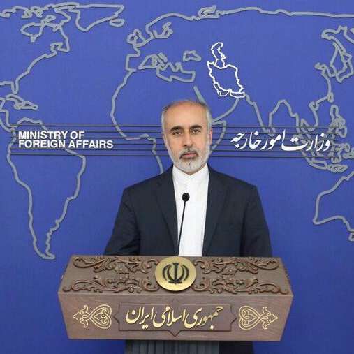 Iran's foreign ministry spokesman Nasser Kanaani