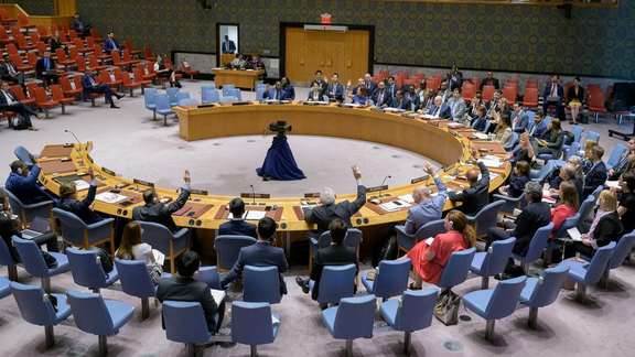 UN Security Council meeting on Non-proliferation in New York on July 6, 2023