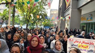 Retired teachers protest in Iran over unpaid benefits, overdue pensions