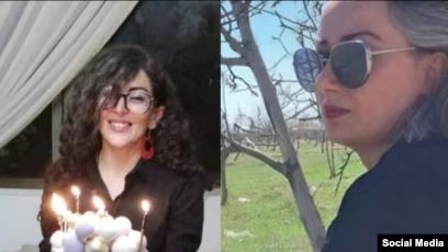 Shaghayegh Moradi (left) and Mahnaz Tarrah