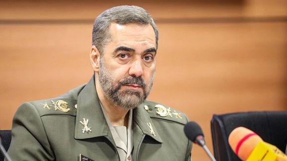Iran's Defense Minister Mohammad-Reza Gharaei Ashtiani.