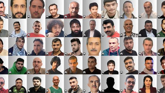 تصویری از حدود ۵۰ زندانی سیاسی محکوم به اعدام