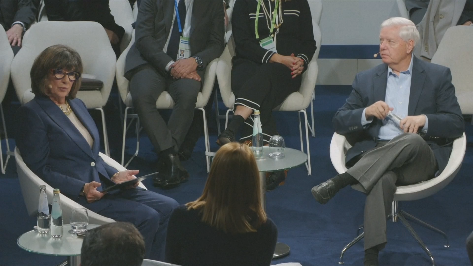 پنل «ایران» در نشست امنیت مونیخ با حضور لیندزی کراهام، روبرتو متسولا و کریم سجادپور