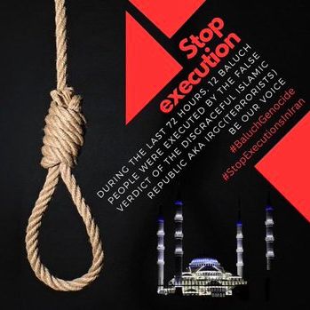 اعدام ۱۹ زندانی بلوچ در پنج روز؛ راه انداختن موج کشتار از سوی حکومت برای ایجاد رعب و وحشت