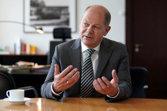 German Chancellor Olaf Scholz