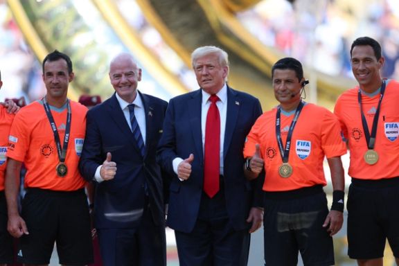 خشم حامیان جمهوری اسلامی از عکس علیرضا فغانی با ترامپ و دفاع شهروندان از او