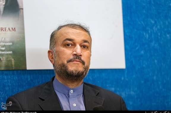 Iran's Foreign Minister Hossein Amir-Abdollahian.