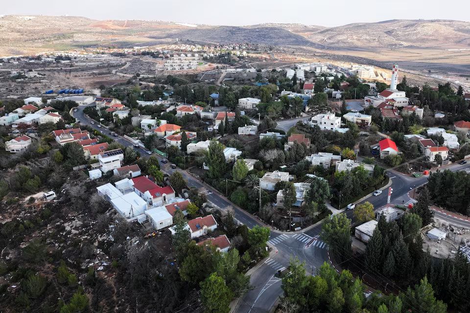 یک شهرک اسرائیلی‌نشین در کرانه باختری