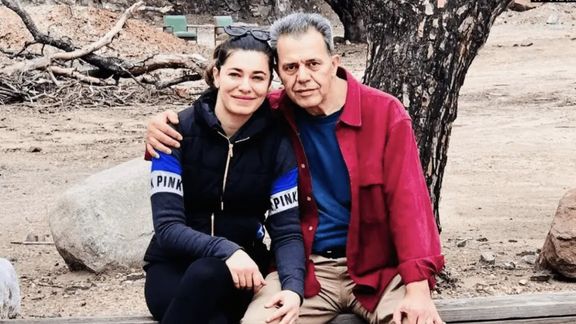 Jamshid Sharmahd and his daughter Gazelle