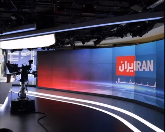 Iran International studio in London